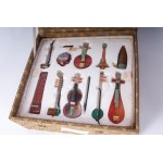 Lot of ten musical instruments 20th century