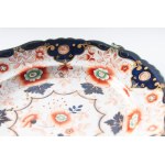 Polychrome porcelain food warmer first half of the 20th century