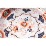 Polychrome porcelain food warmer first half of the 20th century