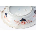 Polychrome porcelain food warmer first half of the 20th century
