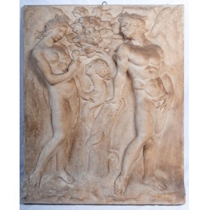 Adam and Eve in the Garden of Paradise 20th century
