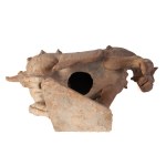 Cavallo in terracotta policroma XX secolo