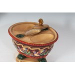 lot of three ceramic objects: 19th/20th century