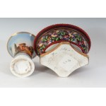 lot of three ceramic objects: 19th/20th century