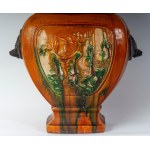 Ceramic baluster vase China, 20th century