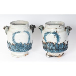 Pair of apothecary jars first quarter of the 19th century