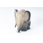 TARCISIO TOSIN (Cles, 1904 - Vicenza, 1999) Elephant, sculpture in the round