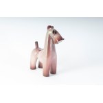 Full-round dog sculpture late 1930s