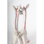 TARCISIO TOSIN (Cles, 1904 - Vicenza, 1999) Pair of giraffes, sculpture in the round