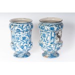 Pair of apothecary jars late 19th century early 20th century