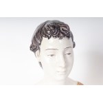 Lot of two male busts