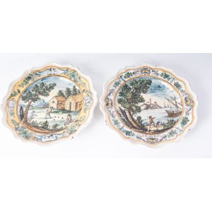Pair of dessert plates