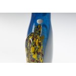Penguin, polychrome glass sculpture second half of the 20th century