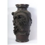 Baluster bronze vase Quing dynasty, 19th century China