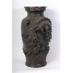 Baluster bronze vase Quing dynasty, 19th century China