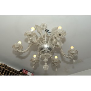 Murano glass pendant lamp 20th century