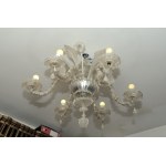 Murano glass pendant lamp 20th century