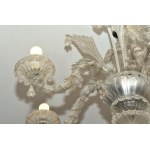 Murano glass pendant lamp 20th century