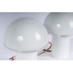 LUCIANO VISTOSI (Murano, 1931 - Venezia, 2010) Pair of "Onfale" table lamps 60s/70s