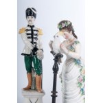 Lot of four characters mid-20th century