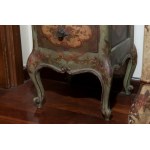 Pair of three-drawer bedside tables early 20th century