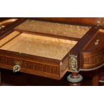 Rectangular shaped dressing table late 19th century