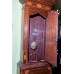 Column clock with wooden case 19th/20th century