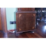 Column clock with wooden case 19th/20th century