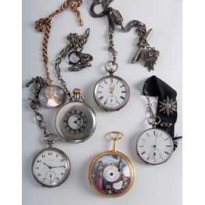 Lot of six pocket watches 20th century