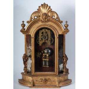 Skeletal table clock New York 13/06/1882