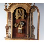 Skeletal table clock New York 13/06/1882