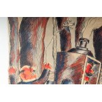 FRANZ BORGHESE (Roma, 1941 - 2005) Untitled, multiple on paper