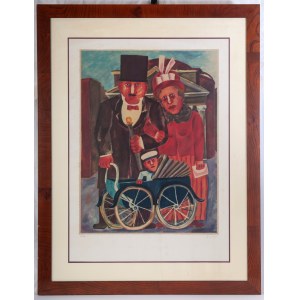 FRANZ BORGHESE (Roma, 1941 - 2005) Untitled, multiple on paper