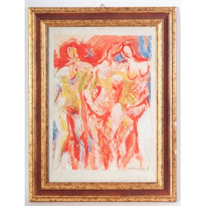 LUIGI MONTANARINI (Firenze, 1906 - Roma, 1998) Untitled, multiple on paper 1988