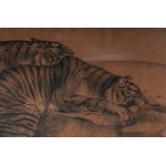 Tigers, multiple on paper 20th century