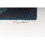 LUIGI MONTANARINI (Firenze, 1906 - Roma, 1998) Woman with hat, multiple on paper