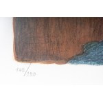 LUIGI MONTANARINI (Firenze, 1906 - Roma, 1998) Woman with hat, multiple on paper