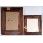 Lot of two male busts first half of the 20th century