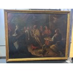 LORENZO DE CARO (attribuito a) (Napoli, 1700 c. - 1765 c.) The Judgment of Solomon 18th century