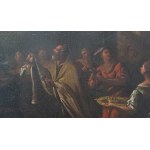 LORENZO DE CARO (attribuito a) (Napoli, 1700 c. - 1765 c.) The Judgment of Solomon 18th century