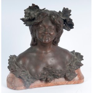 Bacchante, bronze sculpture late 19th - early 20th century