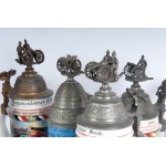 Reservist's mug, lot of five first quarter of the 20th century