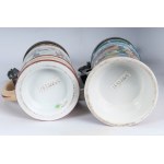 Reservist mug, lot of five first quarter of the 20th century