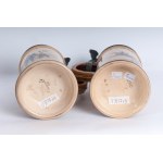 Reservist's Stein, lot of five first quarter of the 20th century