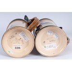 Reservist's Stein, lot of six first quarter of the 20th century