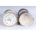 Reservist's mug, lot of five late 19th - early 20th century