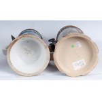 Reservist's mug, lot of five first half of the 20th century