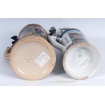 Reservist's mug, lot of five first quarter of the 20th century