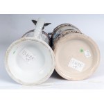 Reservist's mug, lot of five first quarter of the 20th century