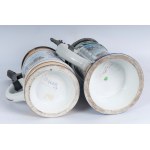 Boccale del riservista, lotto di quattro primo quarto del XX secolo